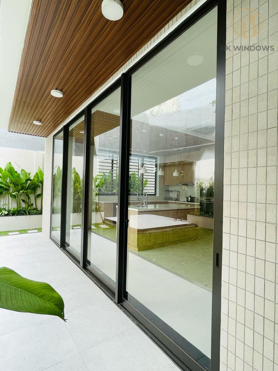 Cửa nhôm chống gió mưa